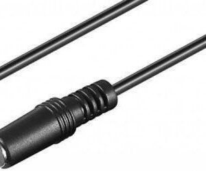 cablu audio spiralat jack 35 mm stereo tata 35 mm stereo mama ecranare 48 fire 5m goobay