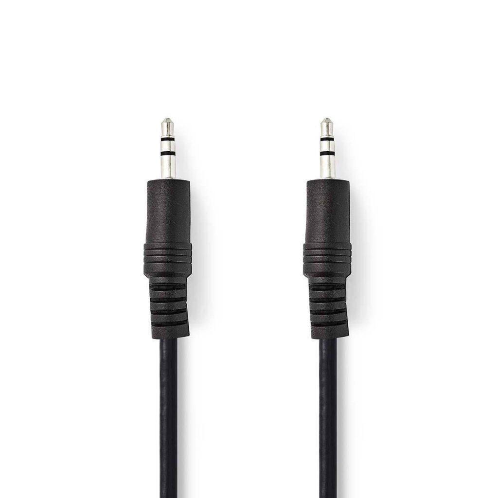 cablu audio stereo jack 35 mm tata 35 mm tata 05m nedis
