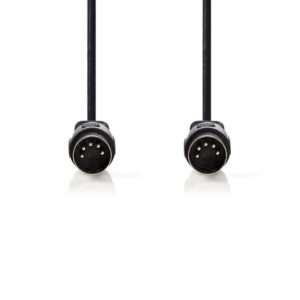 cablu audio stereo nedis din 5 pini tata din 5 pini tata 3m