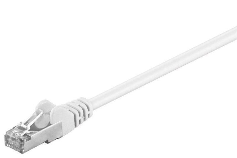cablu cat5e ftp rj45 rj45 3m alb goobay
