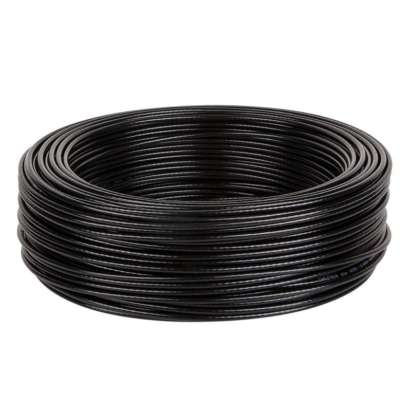 cablu coaxial h155 50 ohm 54mm pvc negru cabletech 1