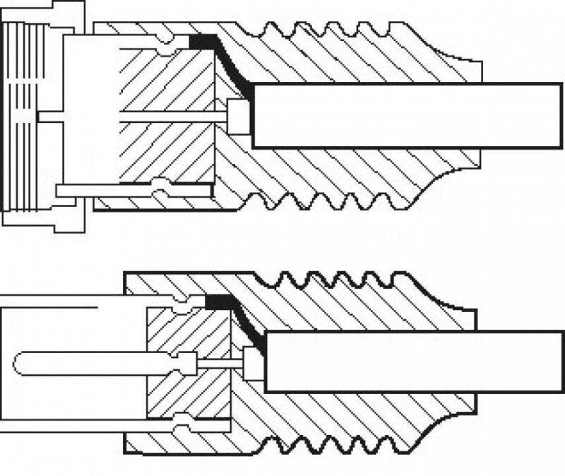 cablu conexiune antena satelit 25m f tata coaxial tata alb goobay 1