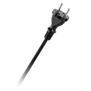 cablu cu stecher schuko h05rr f 2x1mm2 5m negru urz1231