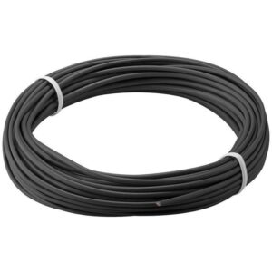 cablu cupru multifilar izolat 10m negru 1x014mm goobay