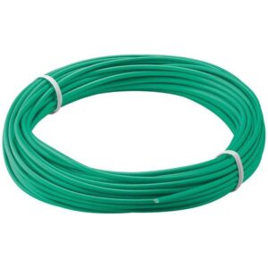 cablu cupru multifilar izolat 10m verde 1x014mm goobay