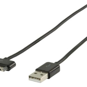 cablu de alimentare si transfer date pentru ipod iphone ipad 2m negru valueline scaled