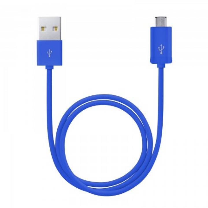 cablu de date micro usb invelis material plastic diferite culori 1m delight 1