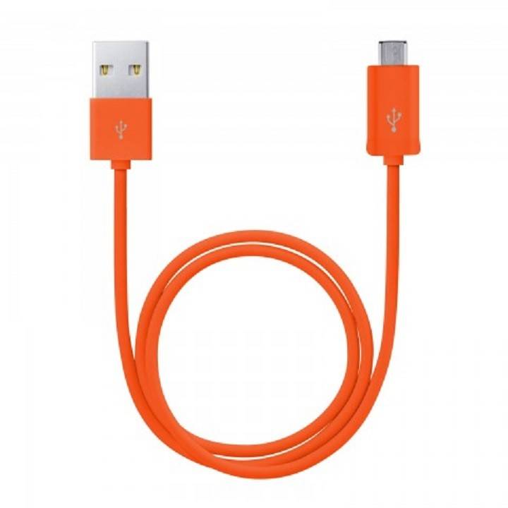 cablu de date micro usb invelis material plastic diferite culori 1m delight 2