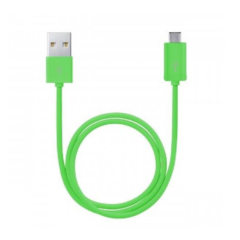 cablu de date micro usb invelis material plastic diferite culori 1m delight 4