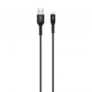 cablu de date si incarcare micro usb 21a 1m well negru