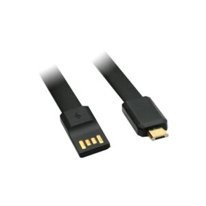 cablu de incarcare usb my trim micro usb negru 12m