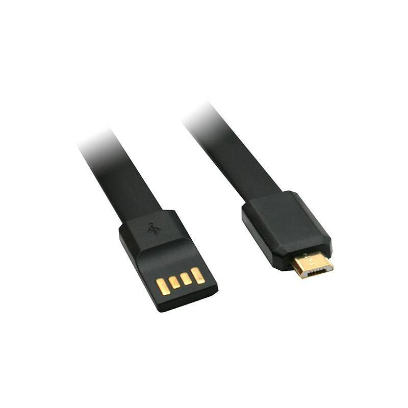cablu de incarcare usb my trim micro usb negru 12m