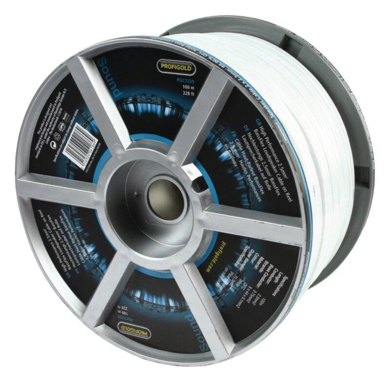 cablu difuzor 2x25 mm alb ofc cupru profesional profigold pgc7259 2 scaled