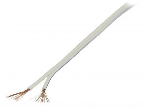 cablu difuzor alb 2x 035mm cca well lsp cca035we 100 wl 1