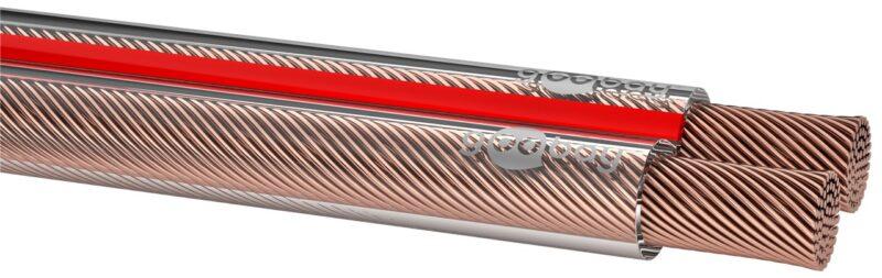 cablu difuzor transparent 2x05mm cupru ofc cupru fara oxigen goobay 15121 3