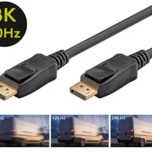 cablu displayport v14 1m 8k 60hz tata tata goobay