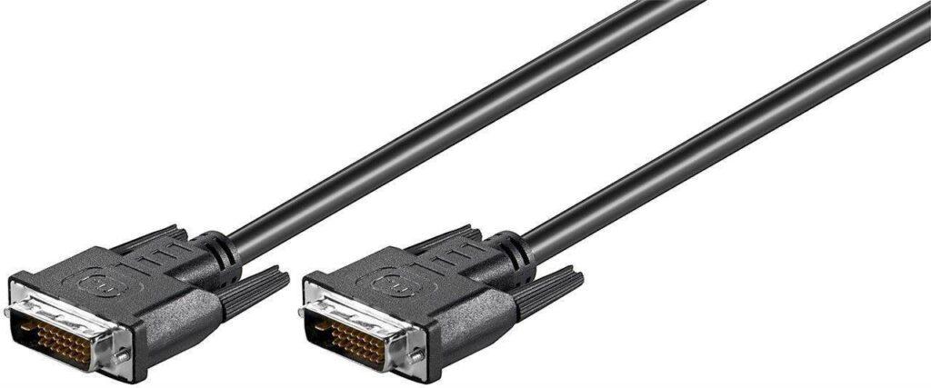 cablu dvi d 241p tata dvi d 241p tata 05m dual link full hd 1080p 1920x1080 wqxga 2560x1600 goobay