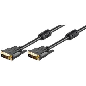 cablu dvi d dual link 2m dvi d 241 la dvi d 241 goobay