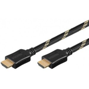 cablu hdmi 15m 20v ethernet 3d manta bumbac goobay