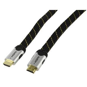 cablu hdmi 19p tata hdmi 19p tata metal 15m plat hdmi high speed valueline 1