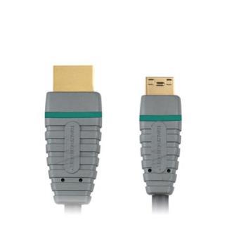 cablu hdmi 1m mini hdmi bandridge high speed 1