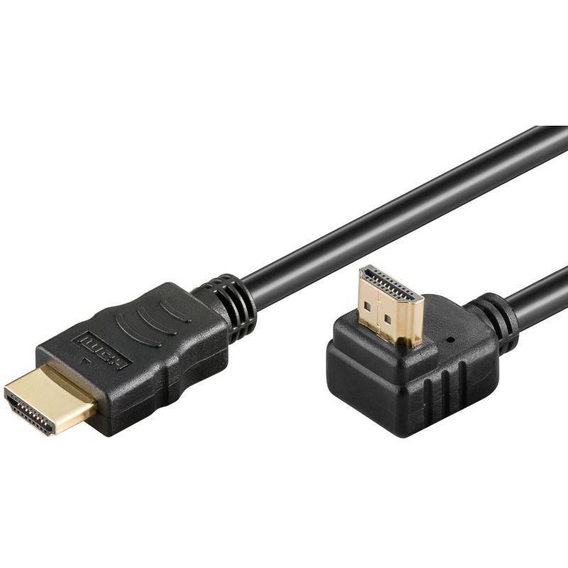 cablu hdmi 90 grade 3m v20 3d ethernet high speed well