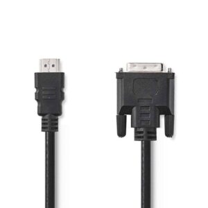 cablu hdmi dvi 211 pini 2m nedis