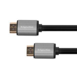 cablu hdmi hdmi 18m v20 4k uhd 60hz basic krugermatz 1