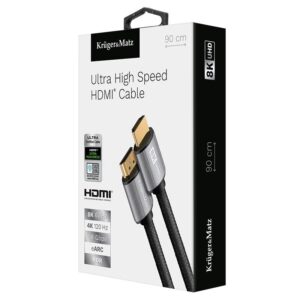 cablu hdmi hdmi 8k v21 09m krugermatz