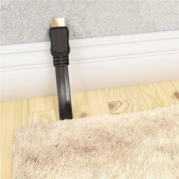 cablu hdmi plat 5m 14v 4k ultra hd ethernet 3d goobay 2