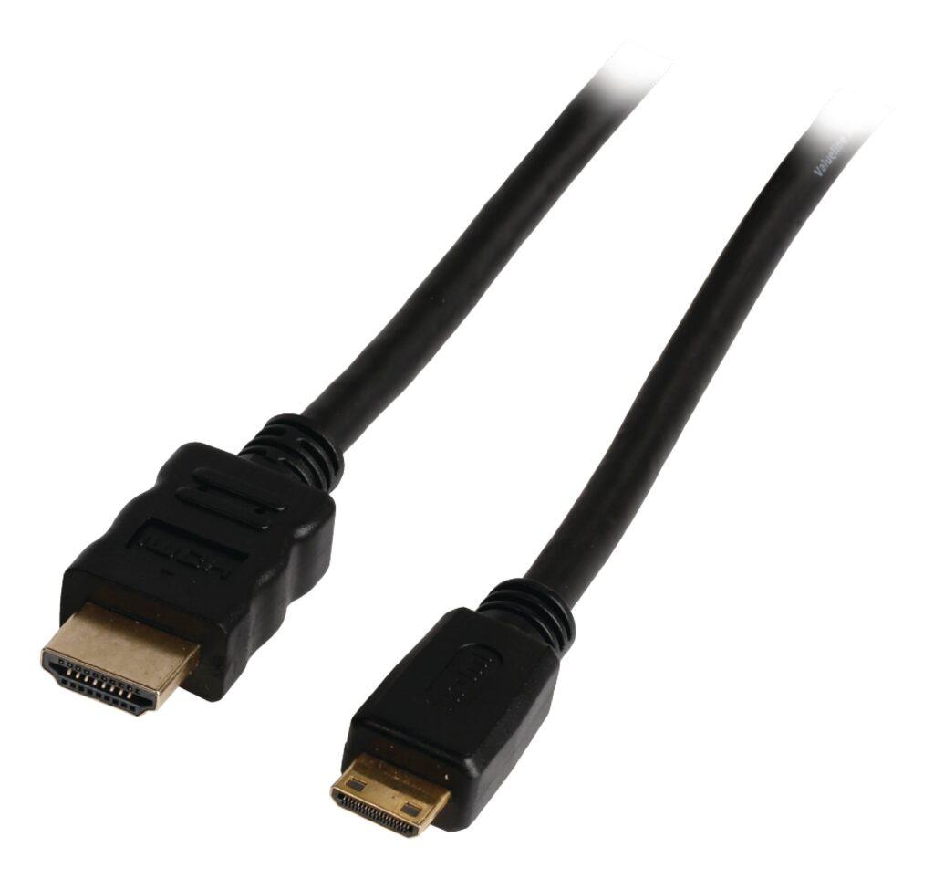 cablu hdmi tata mini hdmi tata 1m 3d 4k valueline scaled