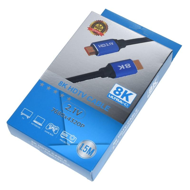 cablu hdmi v21 8k 60hz 2m hdmi tata hdmi tata ca 5