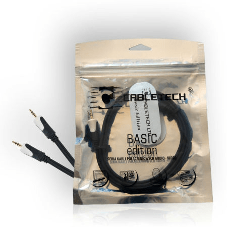 cablu jack 35 mm stereo 3m basic edition cabletech