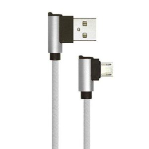 cablu micro usb 1m diamond edition argintiu v tac