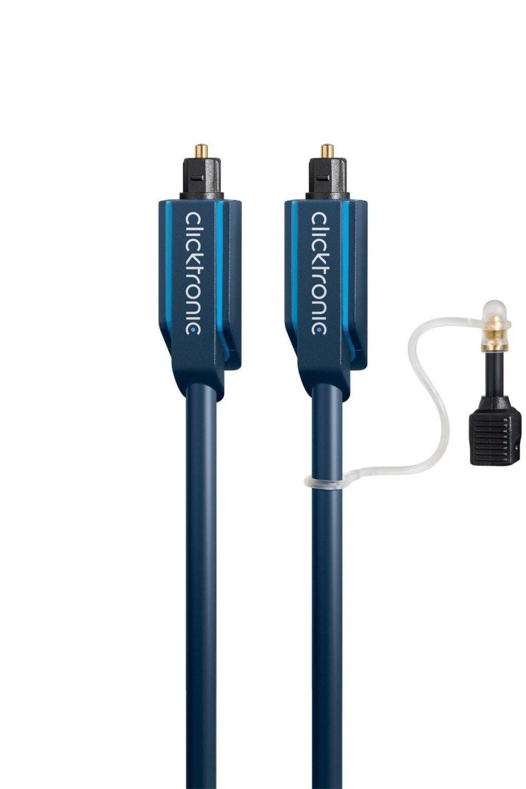 cablu optic toslink toslink plus adaptor 35 mm 15m clicktronic 3