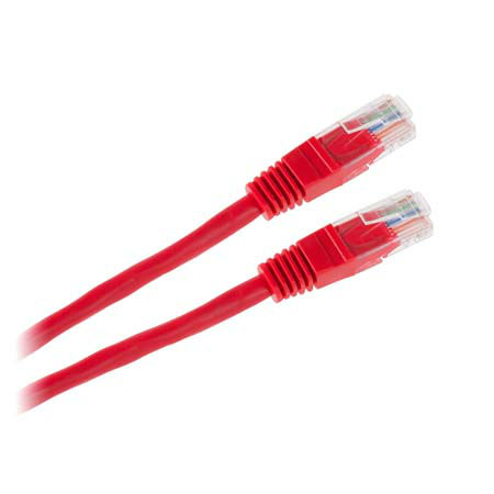 cablu patchcord utp rosu 05m cca cabletech