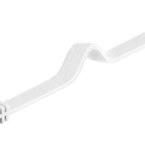 cablu plat cat6 utp 7m 250mhz rj45 cupru alb goobay