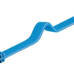 cablu plat cat6a utp 05m 500mhz rj45 cupru albastru goobay