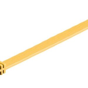 cablu plat cat6a utp 05m 500mhz rj45 cupru galben goobay