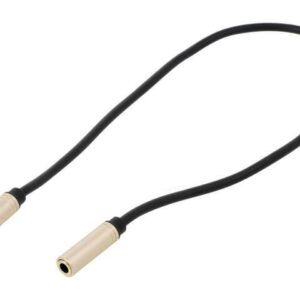 cablu prelungire audio stereo jack 35 mm mama mama 03m aurit negru vention bfaby