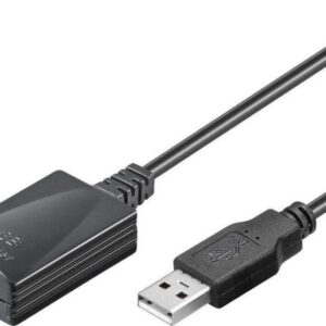 cablu prelungitor activ usb 5m extensibil 20m goobay