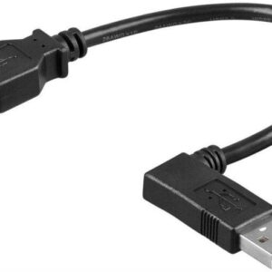 cablu prelungitor usb 20 hi speed a tata 90 stanga a mama drept 03m goobay