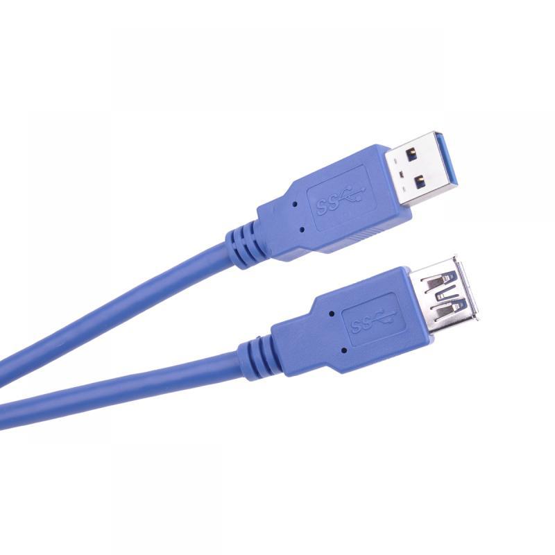 cablu prelungitor usb 30 a tata a mama 18m albastru