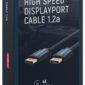 cablu profesional displayport displayport 2m v12a 4k 60hz 216gbit s awg26 ofc clicktronic 70711