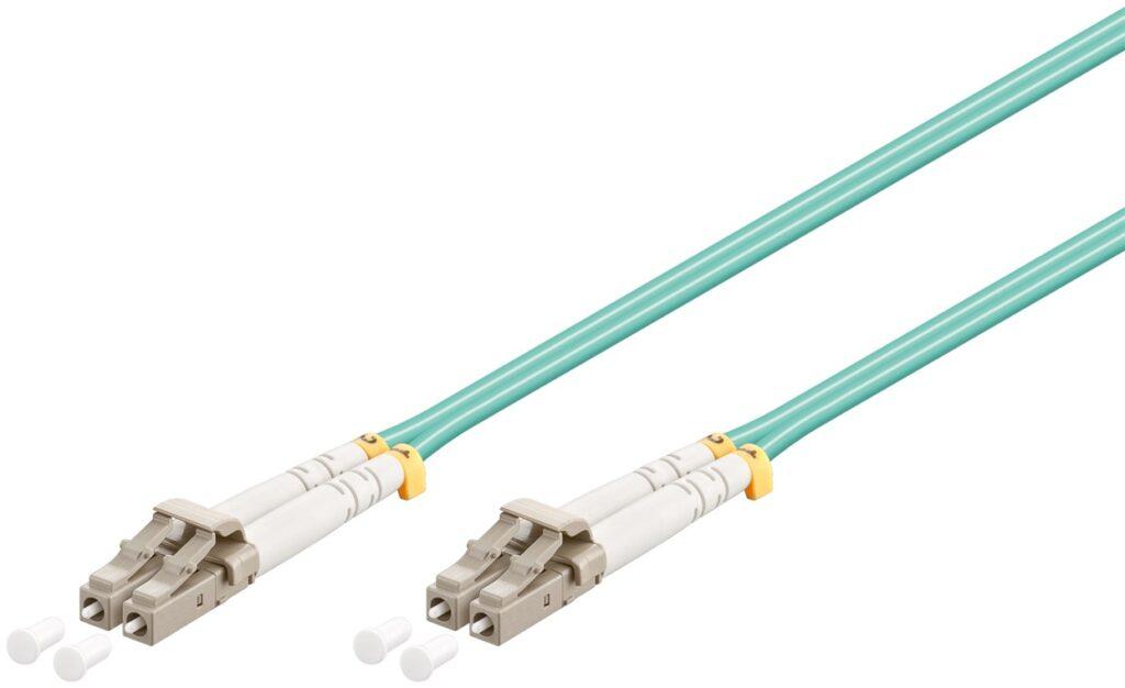 cablu profesional optic cu fibra lc duplex lc duplex 15m goobay