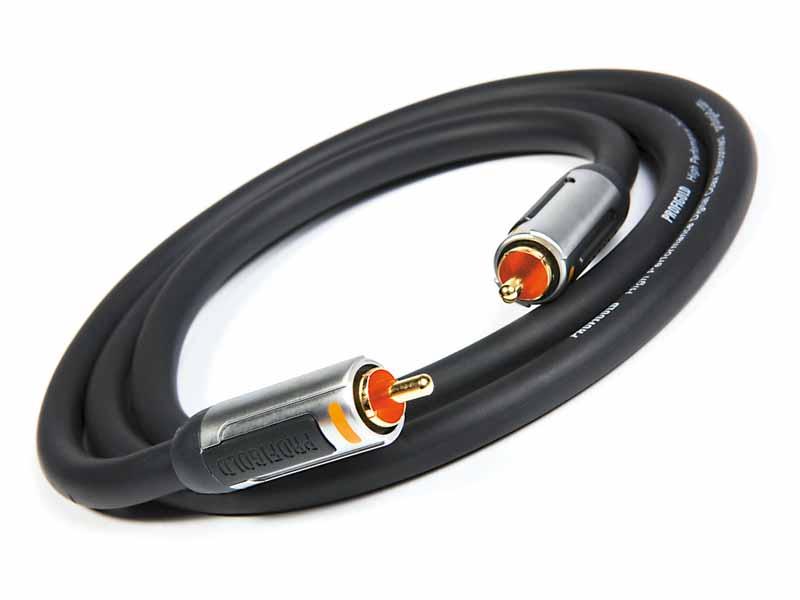 cablu profesional rca tata rca tata 2m profigold 3