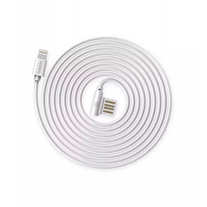 cablu remax rayen iphone rc 075 alb 1m