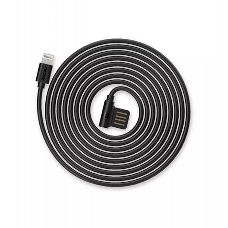 cablu remax rayen iphone rc 075 negru 1m