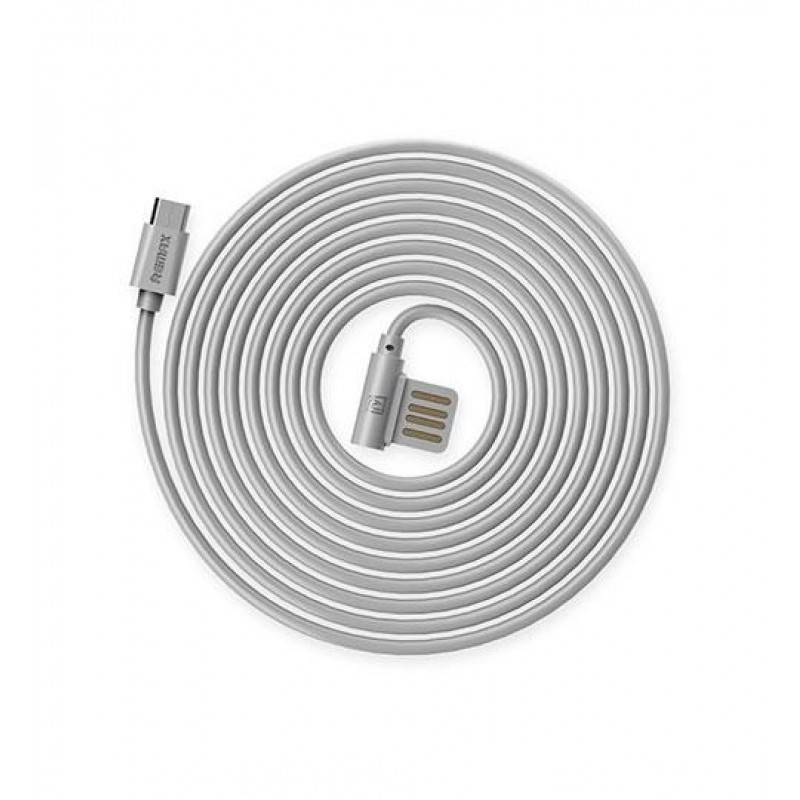 cablu remax rayen micro usb rc 075 argintiu 1m