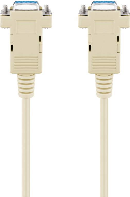 cablu serial rs232 db9 mama la db9 mama 2m goobay 1